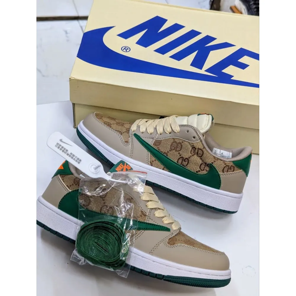 Nike Air Jordan 1 Low X Travis Scott Monogram