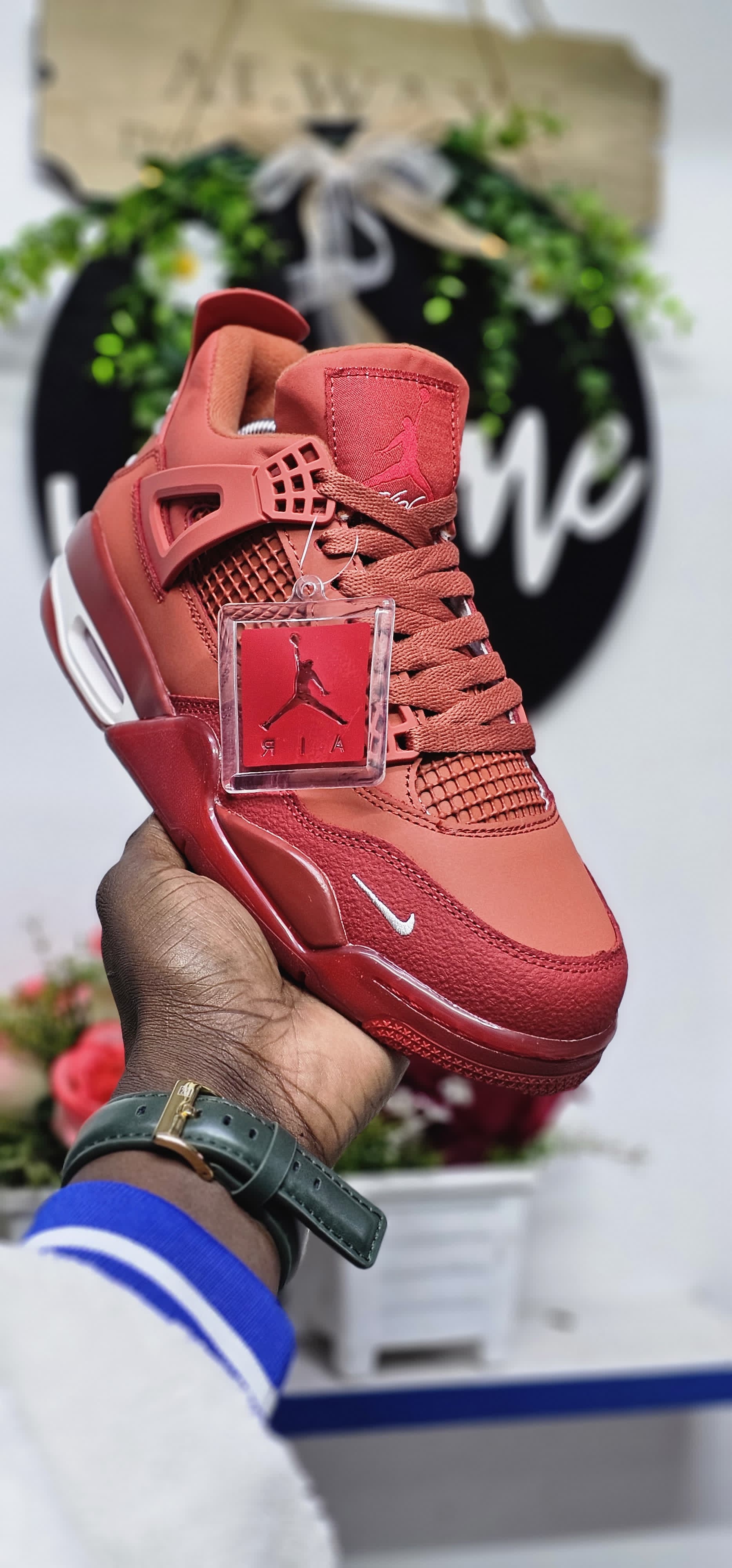 Air Jordan 4 brick by brick