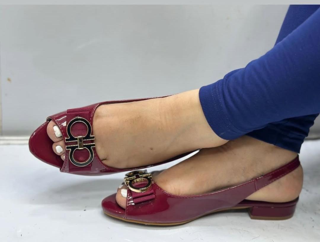 low-block heeled slingback open-toe shoes